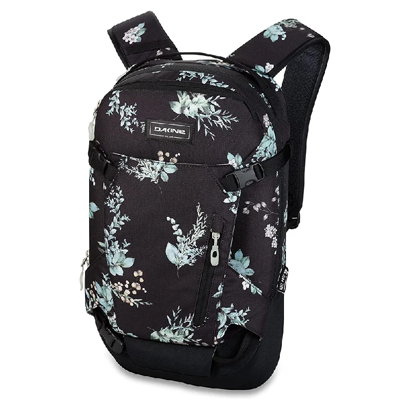 Camping hiking trail pop-Dakine Womens Solstice Floral Heli Pack 12L Backpack - 10003269-SOLSTICEFL