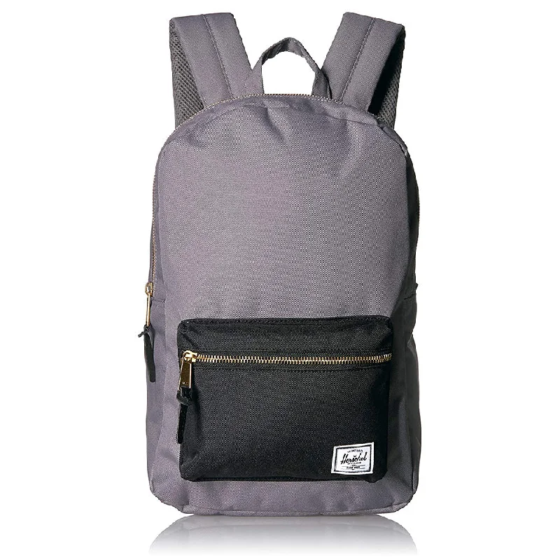 Camping hiking trail zest-Herschel Unisex Grey/Black 17L Settlement Backpack - 10033-02998