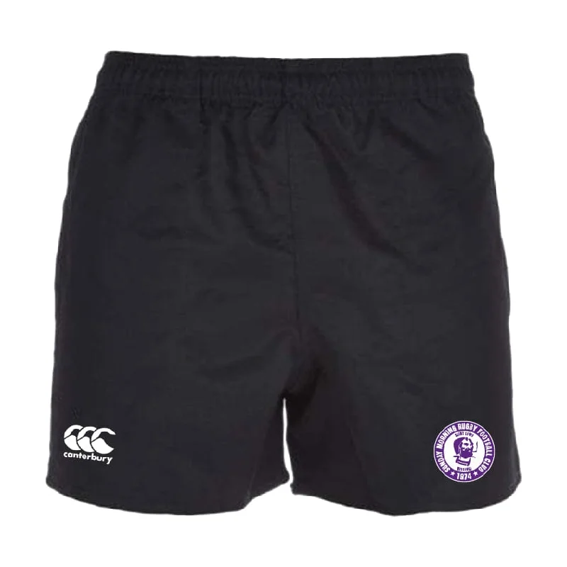 Camping hiking gear glow-Sunday Morning RFC Professional Polyester Rugby Short by Canterbury