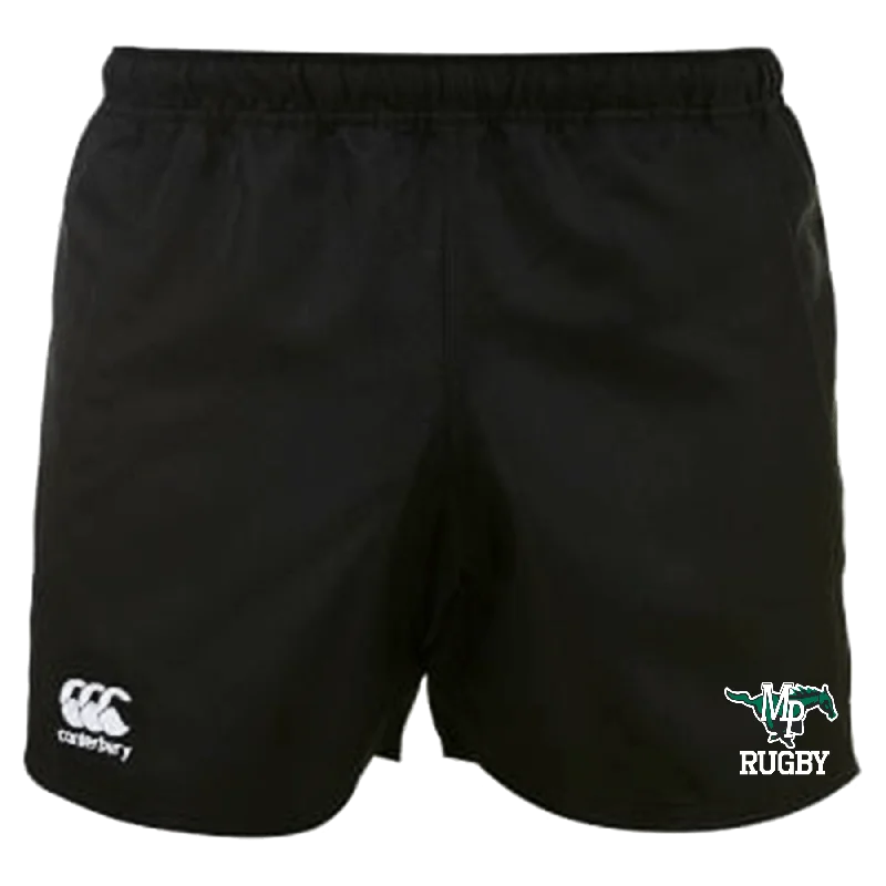 Camping hiking gear glow-Myers Park Rugby Canterbury Women's Black Advantage Rugby Shorts