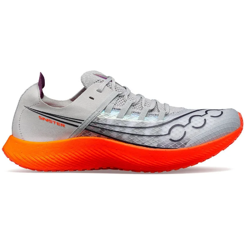 Camping hiking trail split-Saucony Sinister Mens Running Shoes - Grey