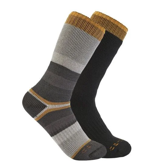 Camping hiking trail crisp-Carhartt Heavyweight Crew Sock 2pk