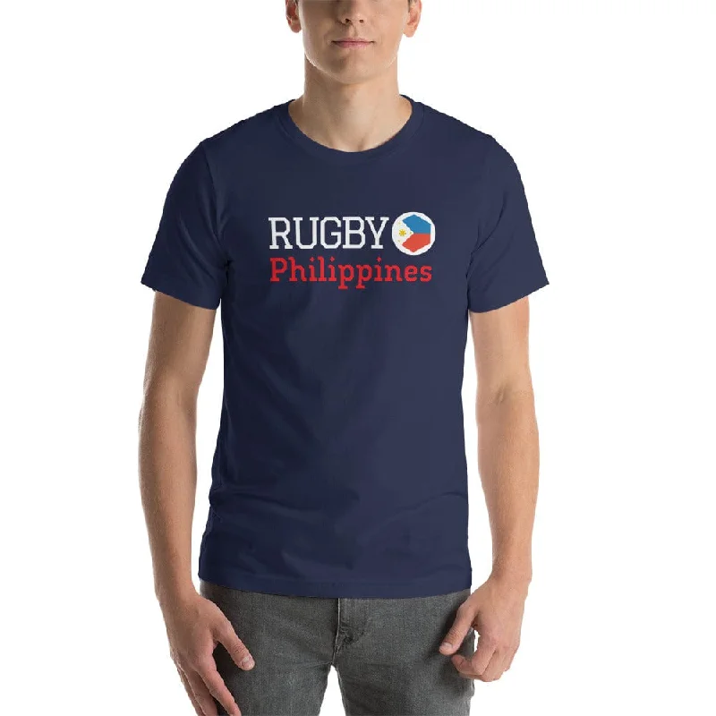 Camping hiking nature bloom-Philippines Rugby Cotton T-shirt