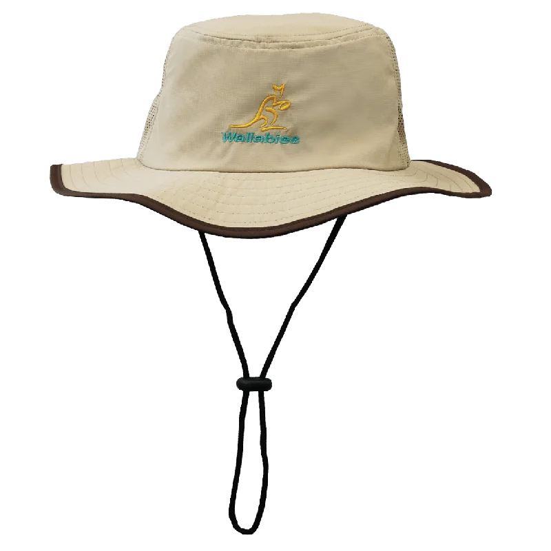 Camping hiking trail guides-Wallabies Rugby Legend Boonie Hat