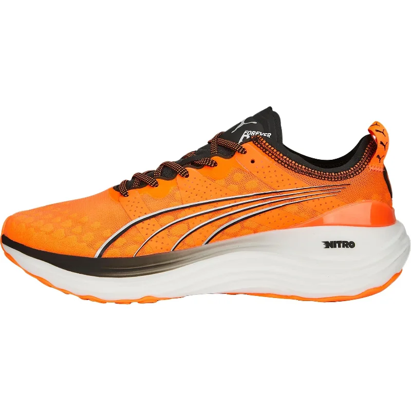 Camping hiking trail loop-Puma ForeverRun Nitro Mens Running Shoes - Orange