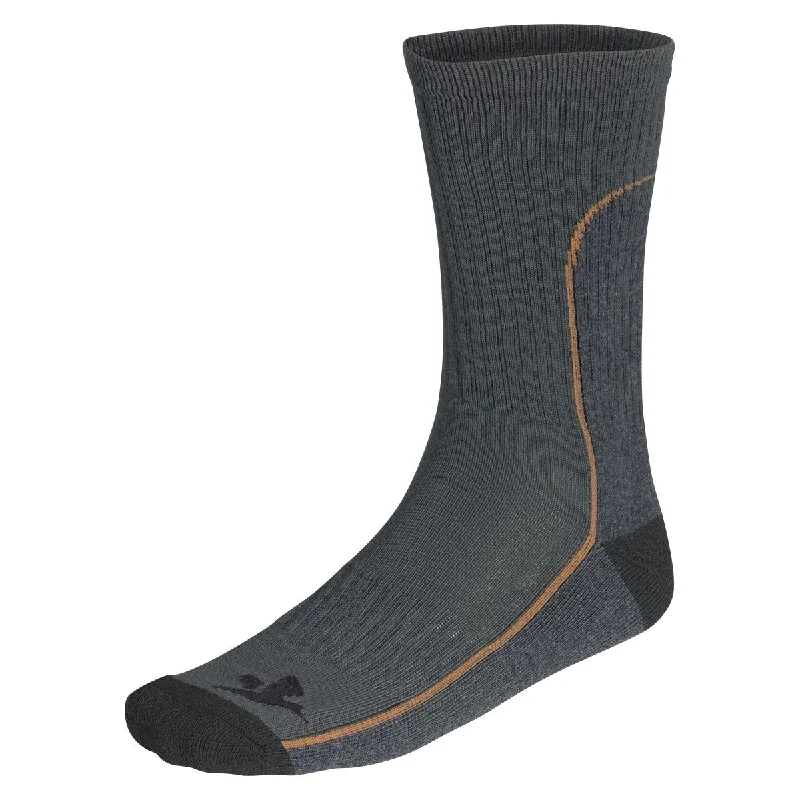 Camping hiking trail calm-Seeland Outdoor 3-Pack Socks - Raven