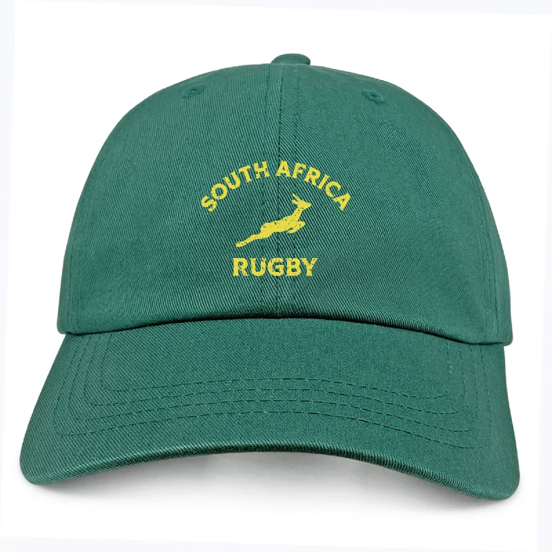 Camping hiking trail realms-Nations of Rugby South Africa Dad Cap 24