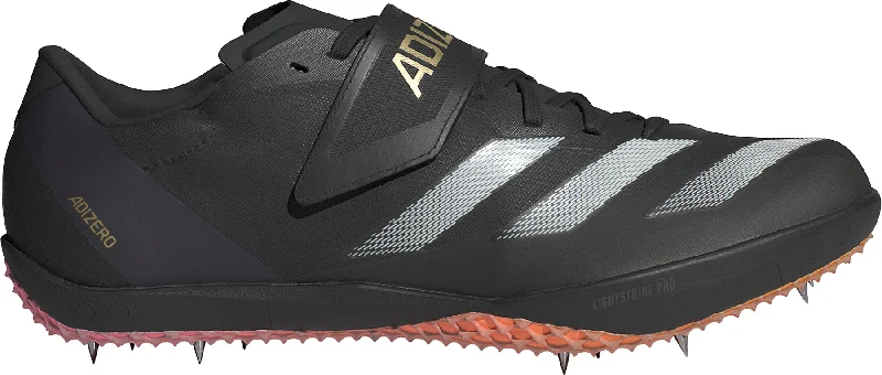 Camping hiking trail seam-adidas Adizero High Jump Field Event Spikes - Black