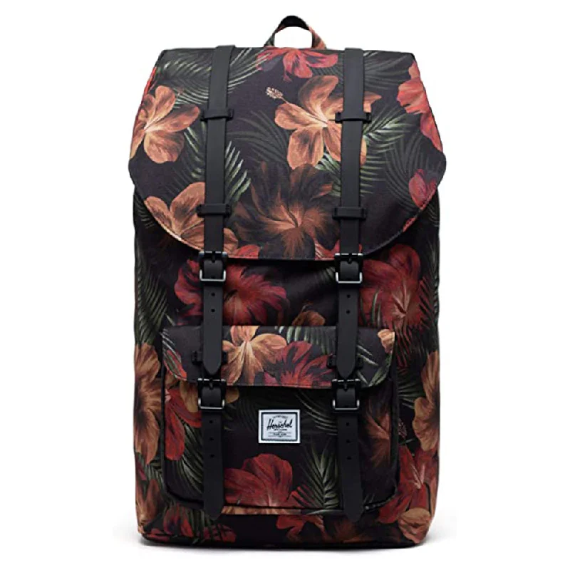 Camping hiking trail boost-Herschel Unisex Tropical Hibiscus Classic 25L Laptop Backpack - 10014-03897