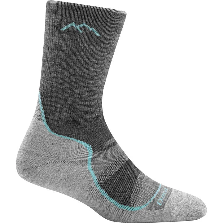 Camping hiking gear lifts-Darn Tough Light Hiker Micro Crew Lightweight Hiking Sock Womens