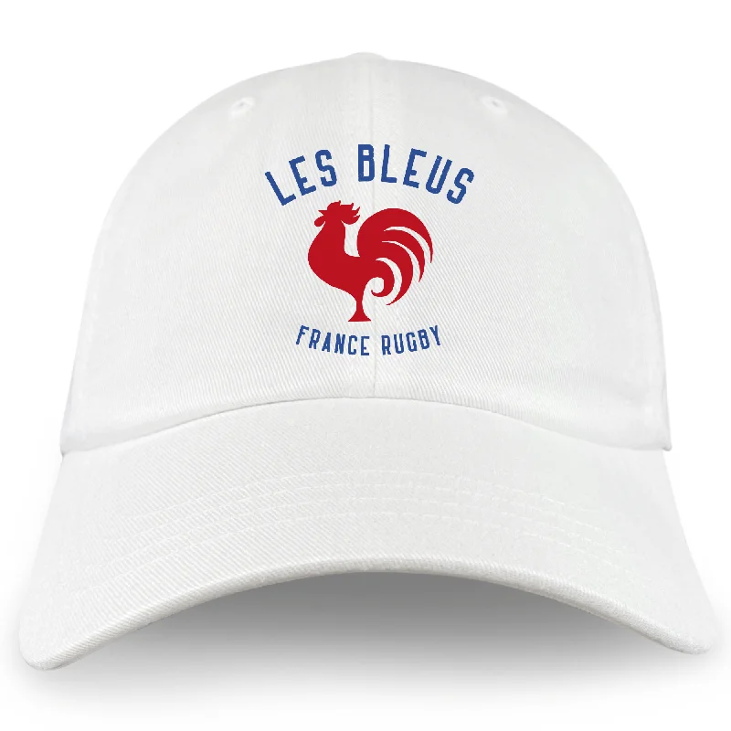 Camping hiking trail thrill-Les Bleus France Rugby Dad Cap