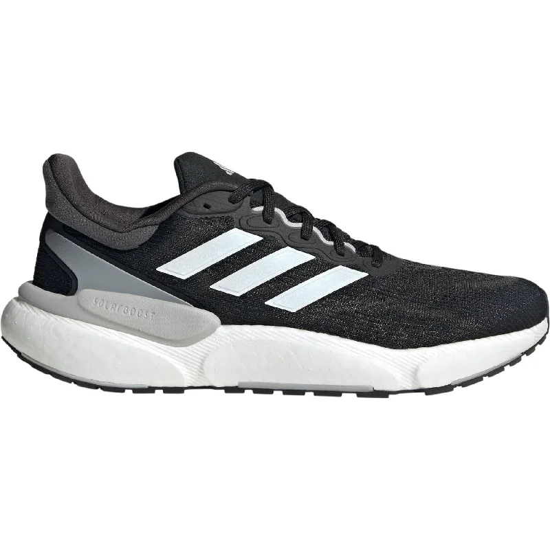 Camping hiking trail raw-adidas Solar Boost 5 Mens Running Shoes - Black