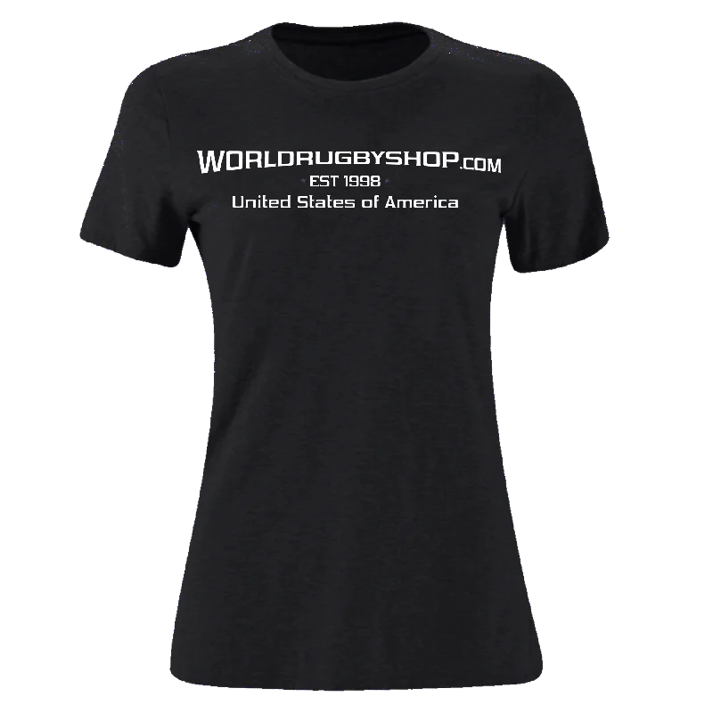 Camping hiking trail peace-WorldRugbyShop.com Women's Tee