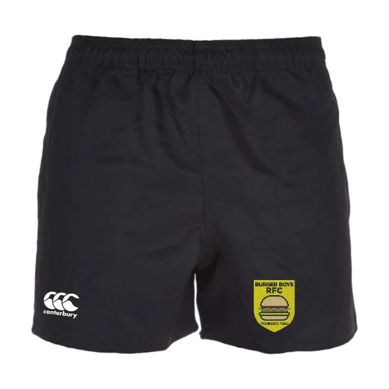 Camping hiking trail cold-Burger Boys RFC Player's Drill Short by Canterbury