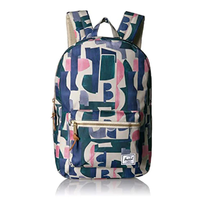 Camping hiking trail hush-Herschel Unisex Abstract Block Mid-Volume 17L Settlement Backpack - 10033-02995