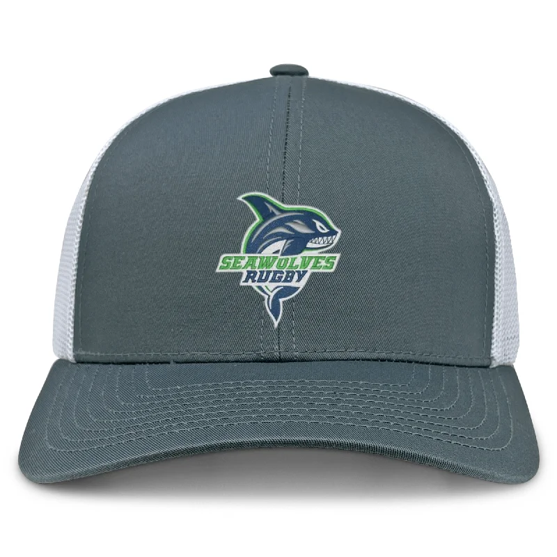 Camping hiking outdoor cheer-Seattle Seawolves Retro Trucker Cap