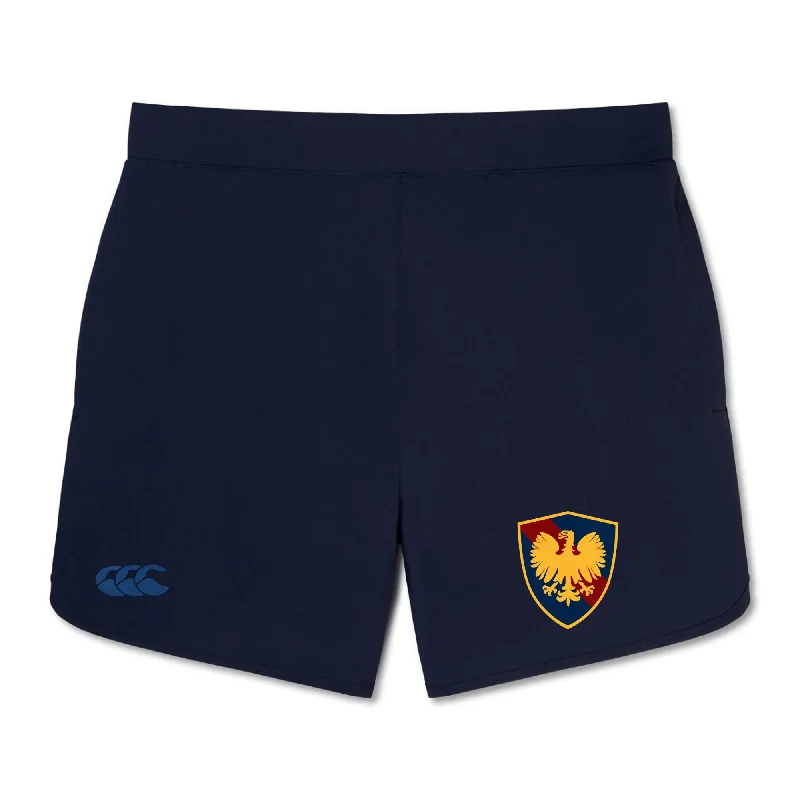 Camping hiking trail quests-Cincinnati Classical Academy Women's Elite Woven Short by Canterbury