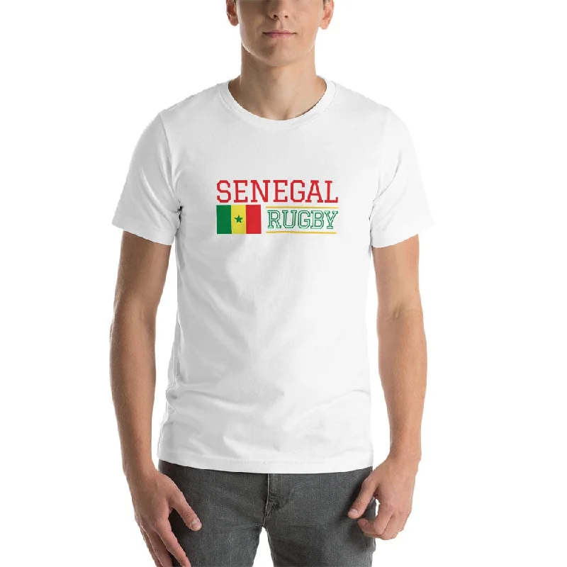 Camping hiking outdoor vibe-Senegal Rugby Cotton T-Shirt