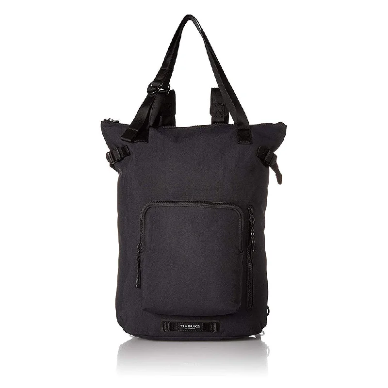 Camping hiking nature lift-Timbuk2 Tote Jet Black Lug One Size Convertible Backpack  - 2189-3-2489