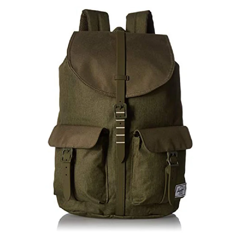 Camping hiking trail force-Herschel Unisex Olive Night Crosshatch/Olive Night 20.5L Dawson Backpack - 10233-02453