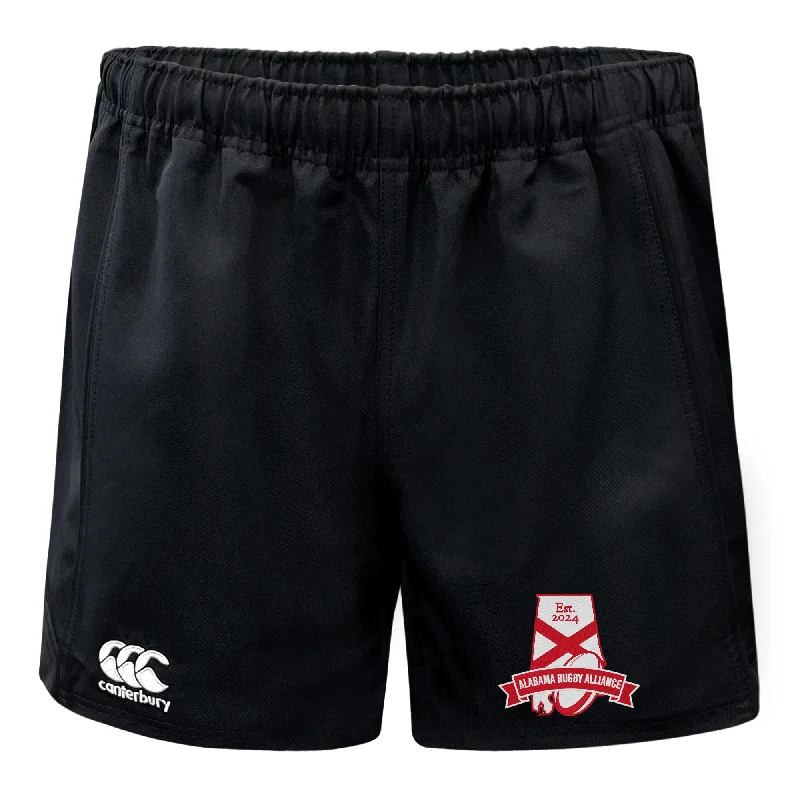 Camping hiking trail snap-Alabama Rugby Alliance Advantage Rugby Shorts by Canterbury