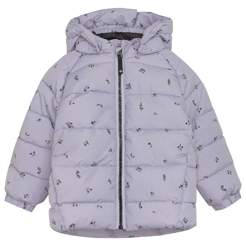 Camping hiking trail glee-Color Kids Languid Lavender Jacket