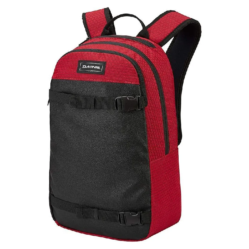 Camping hiking trail push-Dakine Urbn Mission Pack 22L Laptop Crimson Red Polyester Backpack - 10002626-CRIMSONRED