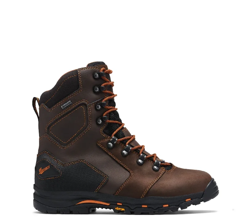 Camping hiking trail light-Danner Men's Vicious 8" Waterproof EH Comp Toe Work Boot