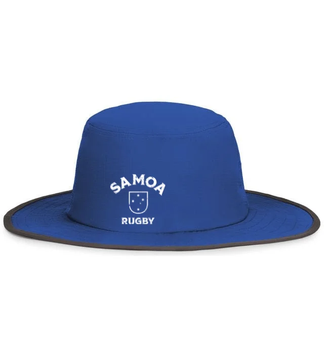 Camping hiking gear merit-Nations of Rugby Samoa Rugby Legend Boonie Cap