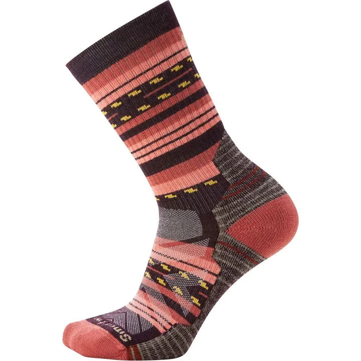 Camping hiking nature calm-Smartwool Hike Light Cushion Margarita Crew Socks Women's (Past Season)