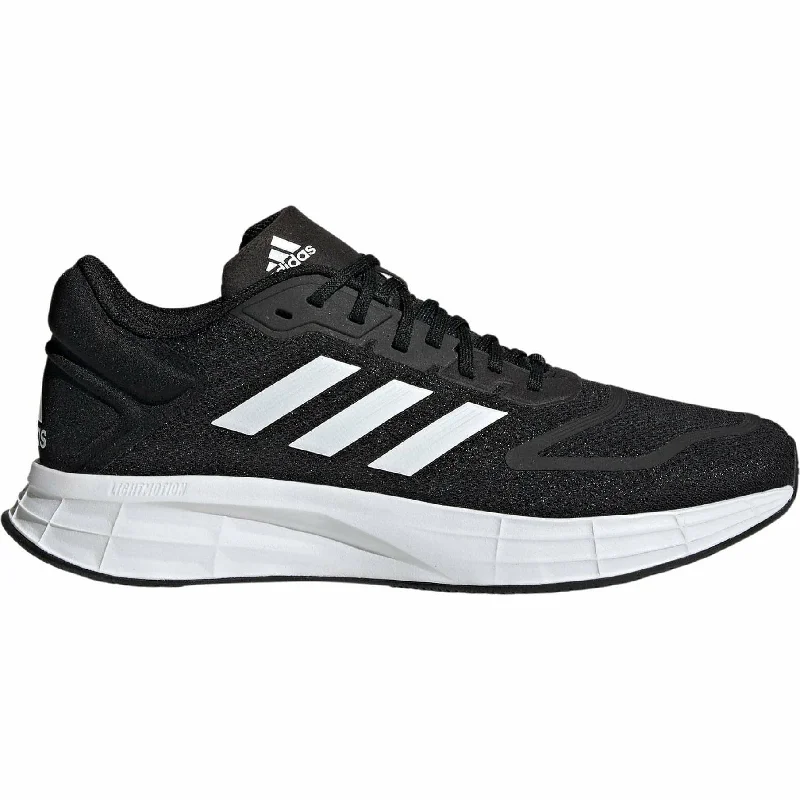 Camping hiking trail gentle-adidas Duramo 10 Mens Running Shoes - Black