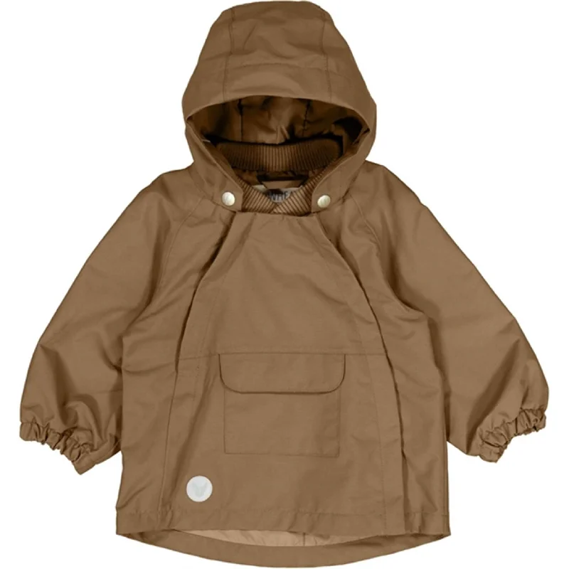 Camping hiking outdoor shine-Wheat Jacket Sveo Tech Golden Brown