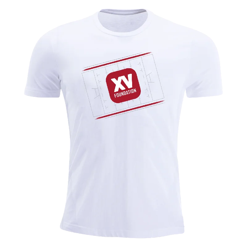 Camping hiking trail neat-XV Foundation White Premiership T-Shirt