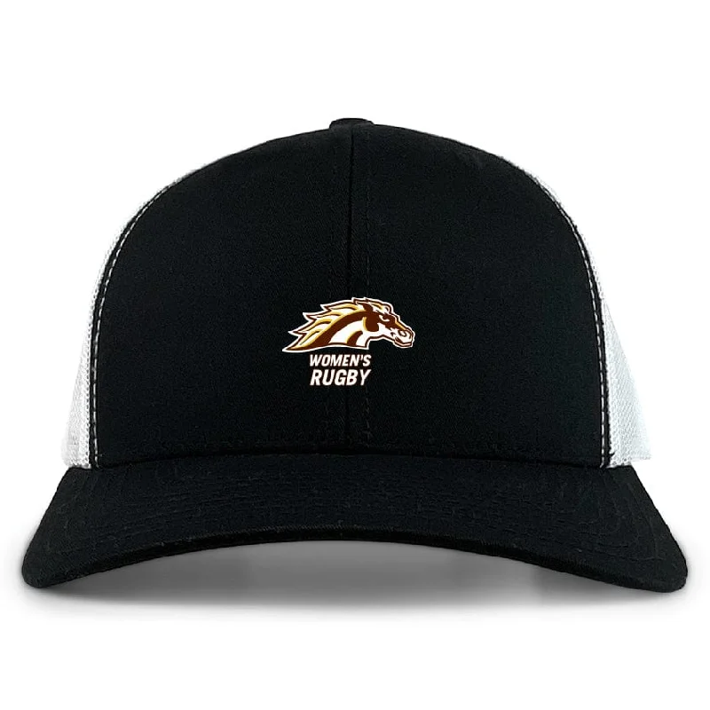 Camping hiking trail mist-Western Michigan University Women's Rugby Retro Trucker Cap