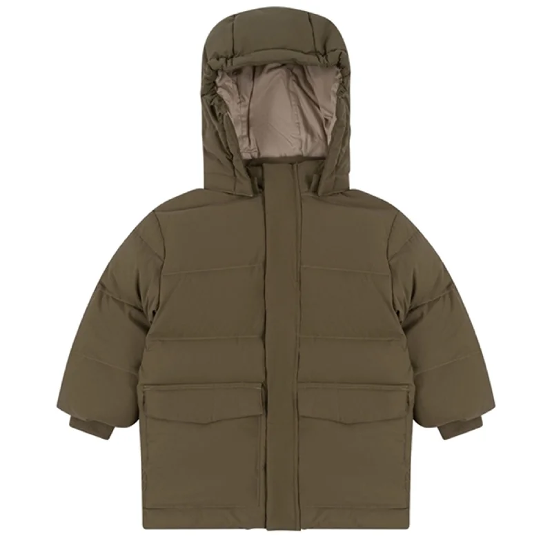 Camping hiking nature vibe-Konges Sløjd Dusky Green Nutti Down Jacket