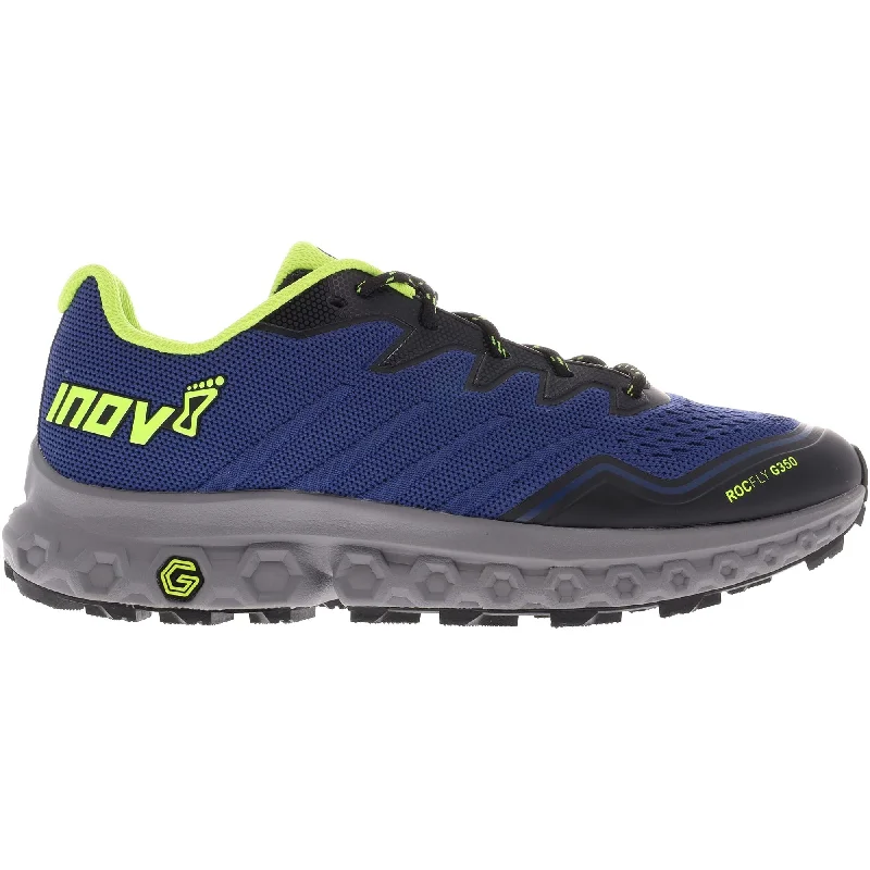 Camping hiking gear lift-Inov8 RocFly G 350 Mens Walking Shoes - Blue