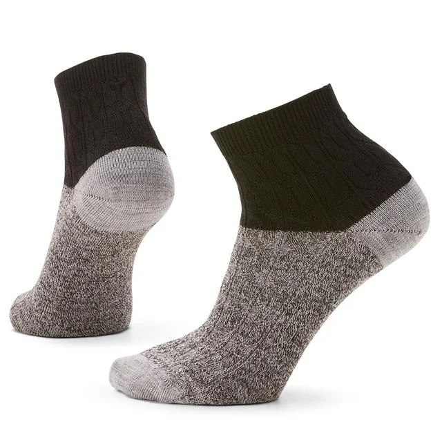 Camping hiking outdoor lift-Everyday Cable Zero Cushion Ankle Socks