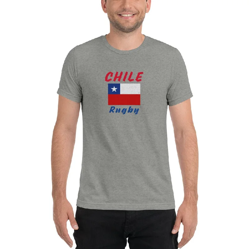 Camping hiking gear breeze-Chile Rugby T-shirt