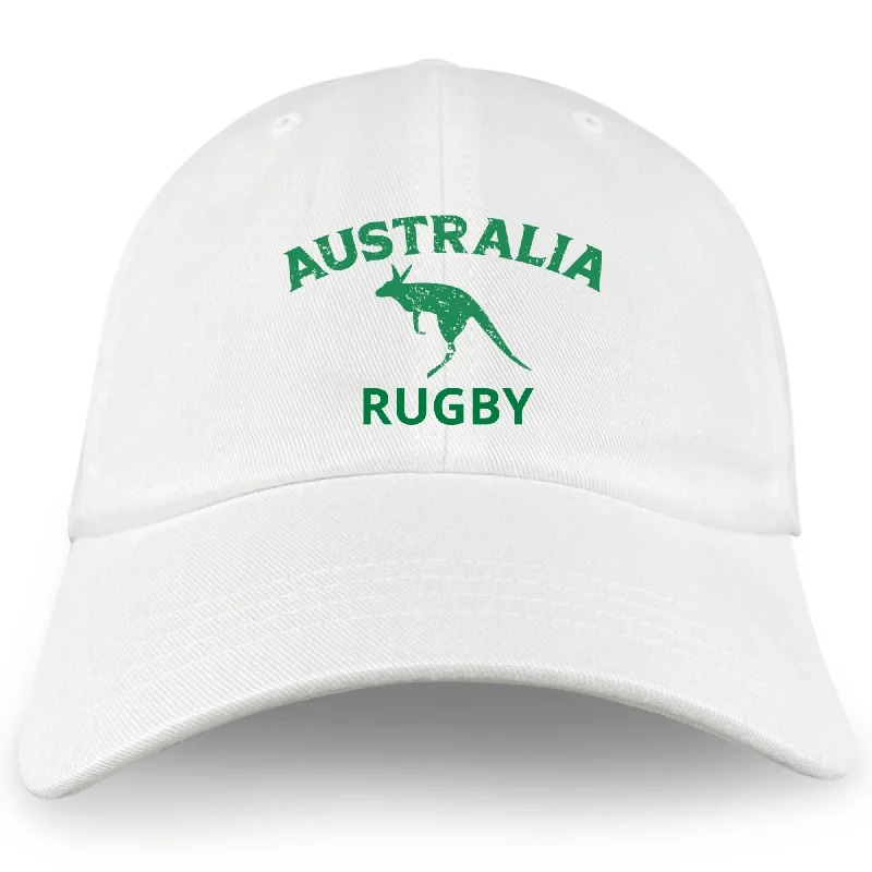 Camping hiking trail drip-Nations of Rugby Australia Dad Cap