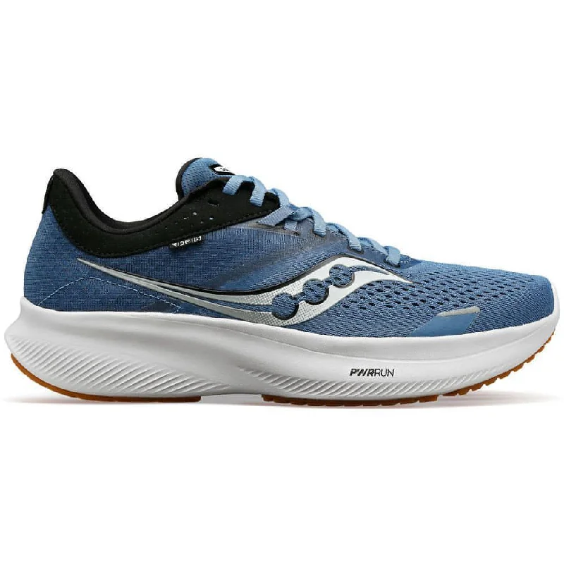 Camping hiking trail wild-Saucony Ride 16 Mens Running Shoes - Blue