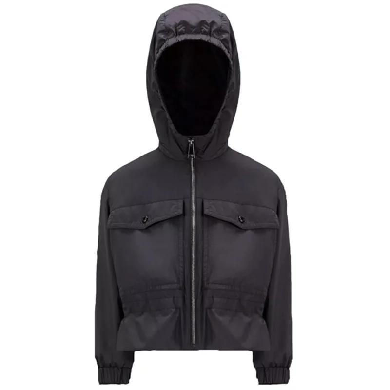 Camping hiking outdoor bloom-Moncler Ailisia Jacket Black