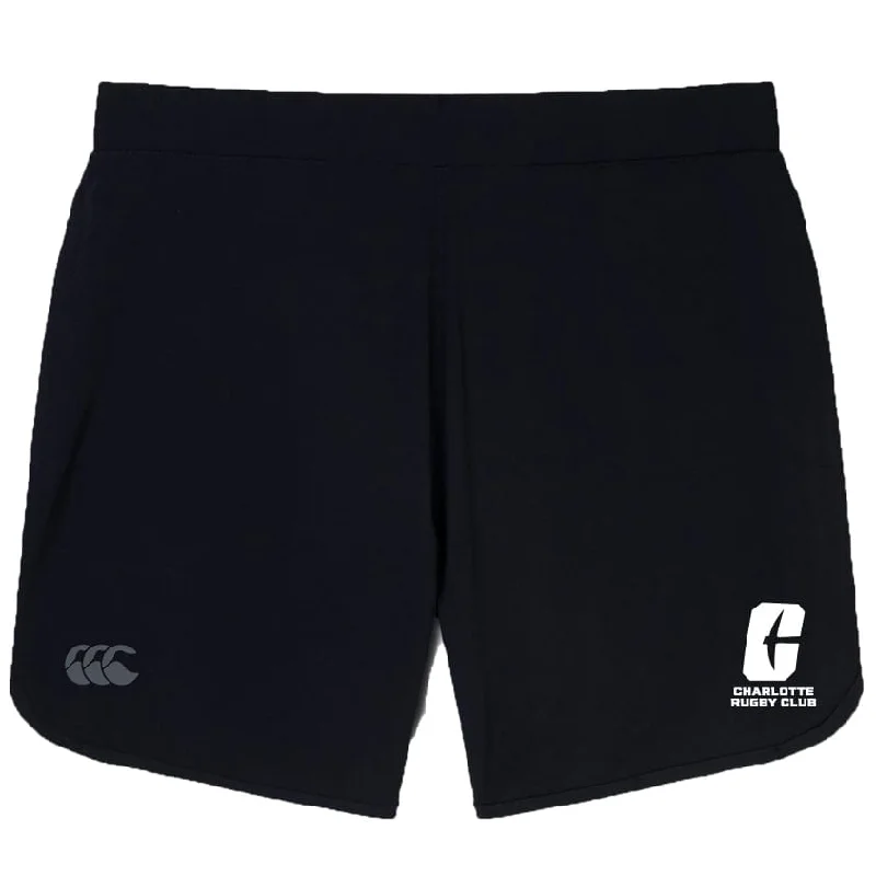 Camping hiking nature flare-UNC Charlotte Elite Woven Short by Canterbury