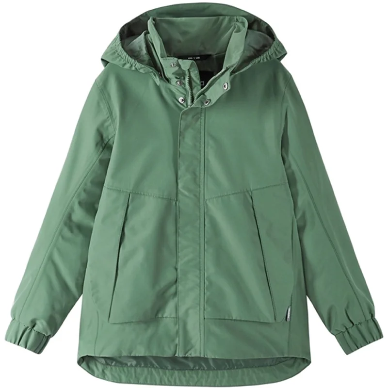 Camping hiking nature rush-Reima Reimatec Jacket Kannus Green Clay