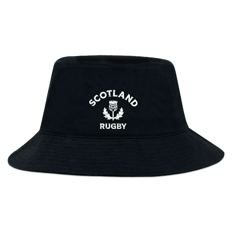 Camping hiking nature respite-Nations of Rugby Scotland Rugby Crusher Bucket Hat