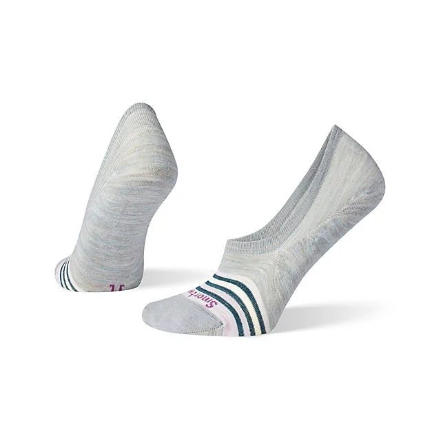 Camping hiking nature pulse-Women's Everyday Striped No Show Socks by Smartwool