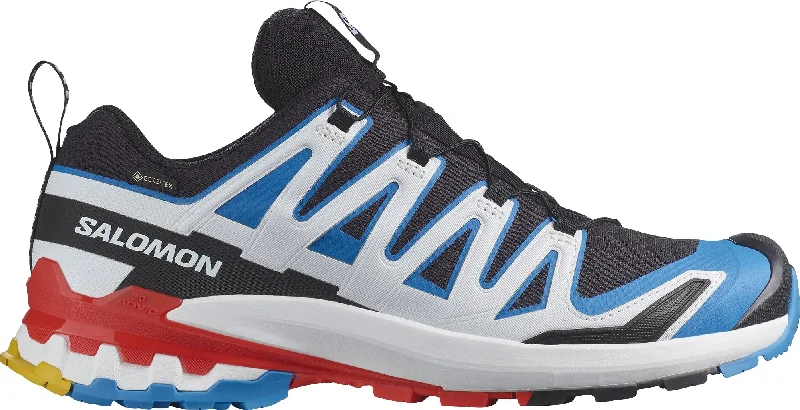 Camping hiking trail thread-Salomon XA Pro 3D V9 GORE-TEX Mens Trail Running Shoes - Black