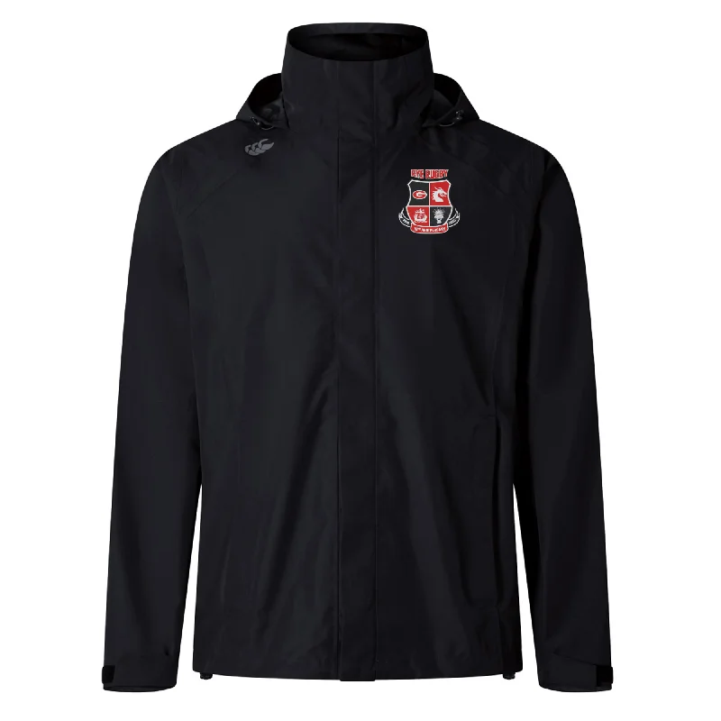 Camping hiking trail flair-Rye High School 10 Year Elite Storm Jacket by Canterbury