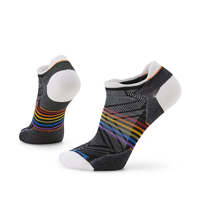 Camping hiking outdoor shine-Run Zero Cushion Pride Rainbow Low Ankle Socks