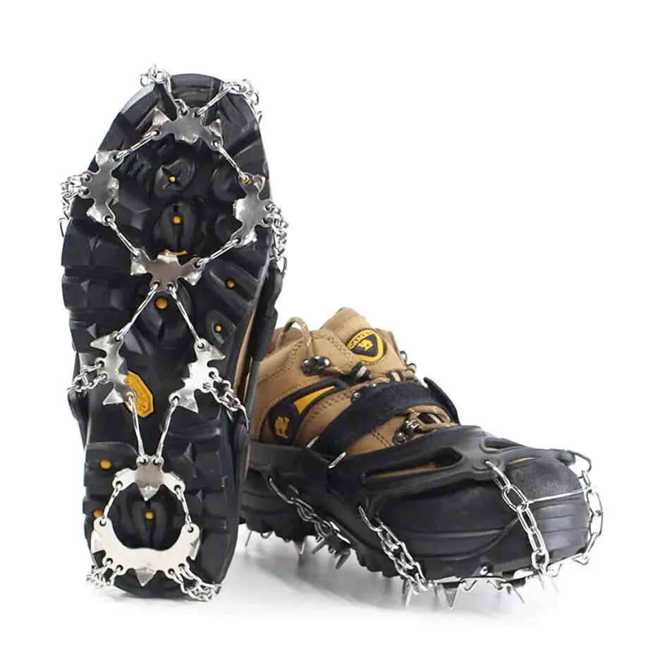 anti-slip camping tent bases-AlpineGrip Universal 24 Spike Crampons