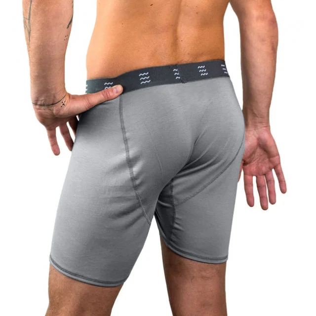 Camping hiking outdoor shine-Men's Bamboo Motion Boxer Brief